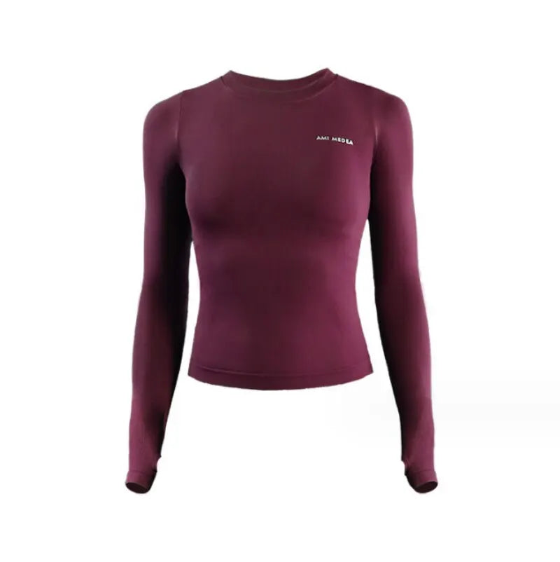 Women's Quick-Dry Long Sleeve Yoga Top