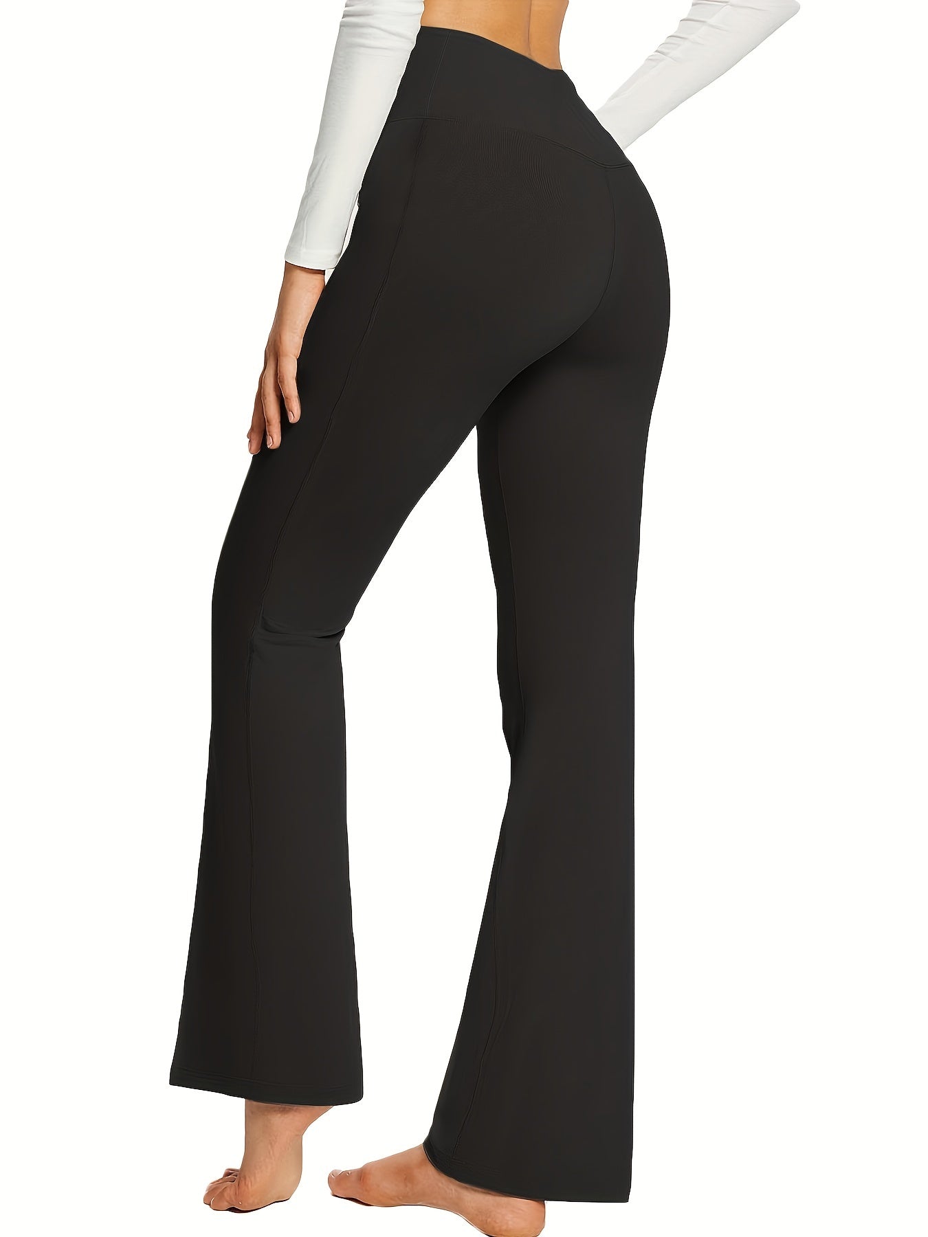 High Waist Flared Yoga Leggings