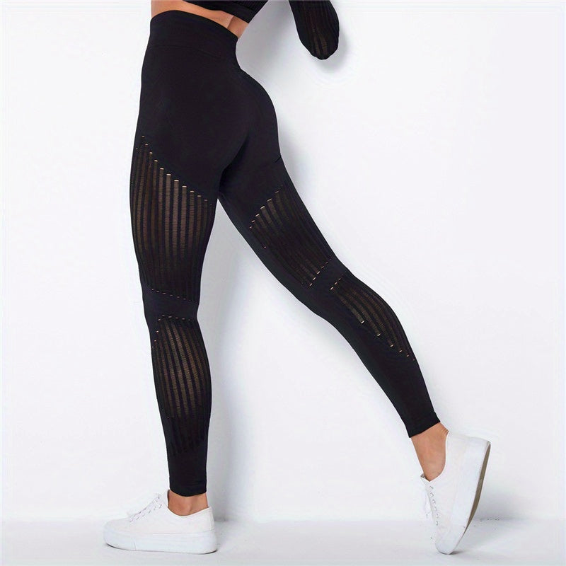 Cut Out Butt Lifting High Stretch Leggings