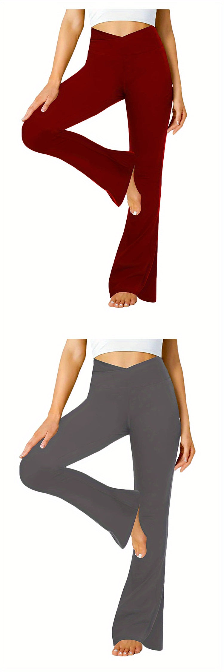 High Waist Flared Yoga Leggings