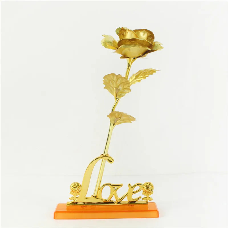 24K Gold Foil Rose in Gift Box