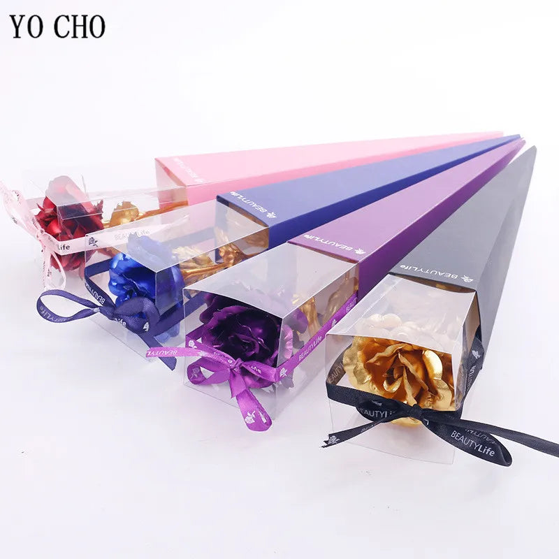 24K Gold Foil Rose in Gift Box