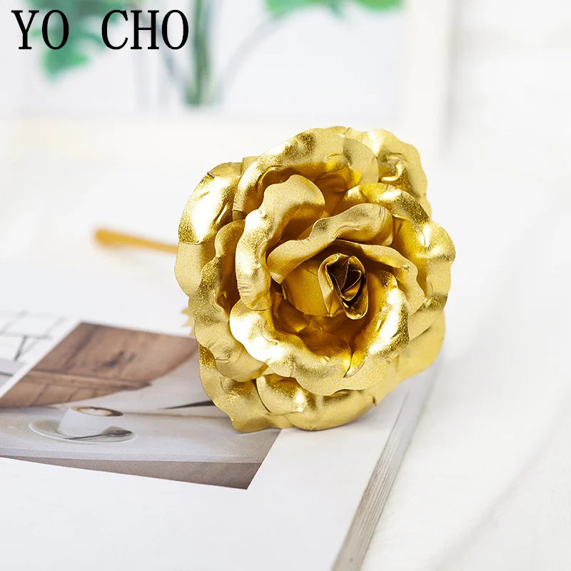 24K Gold Foil Rose in Gift Box