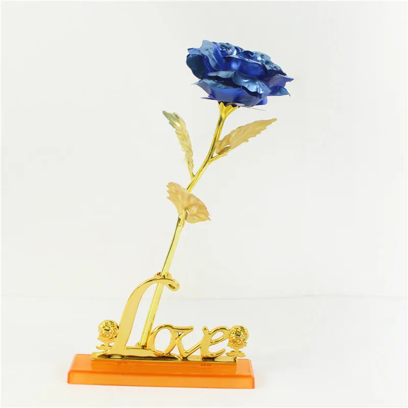 24K Gold Foil Rose in Gift Box