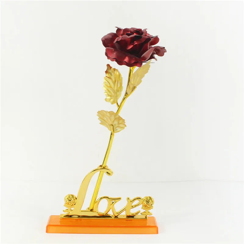 24K Gold Foil Rose in Gift Box