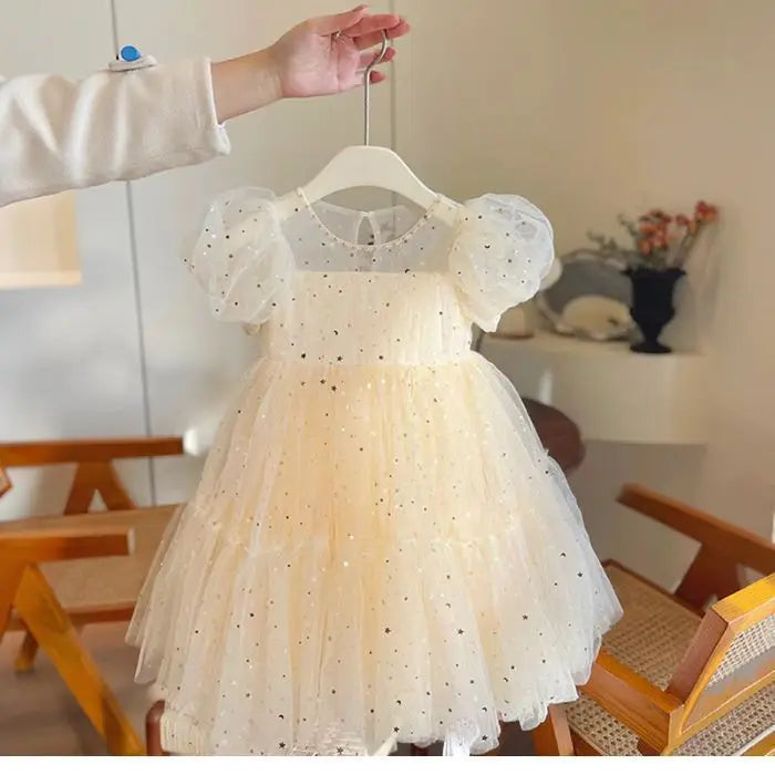 Elegant Girls' Summer Princess Party Dress