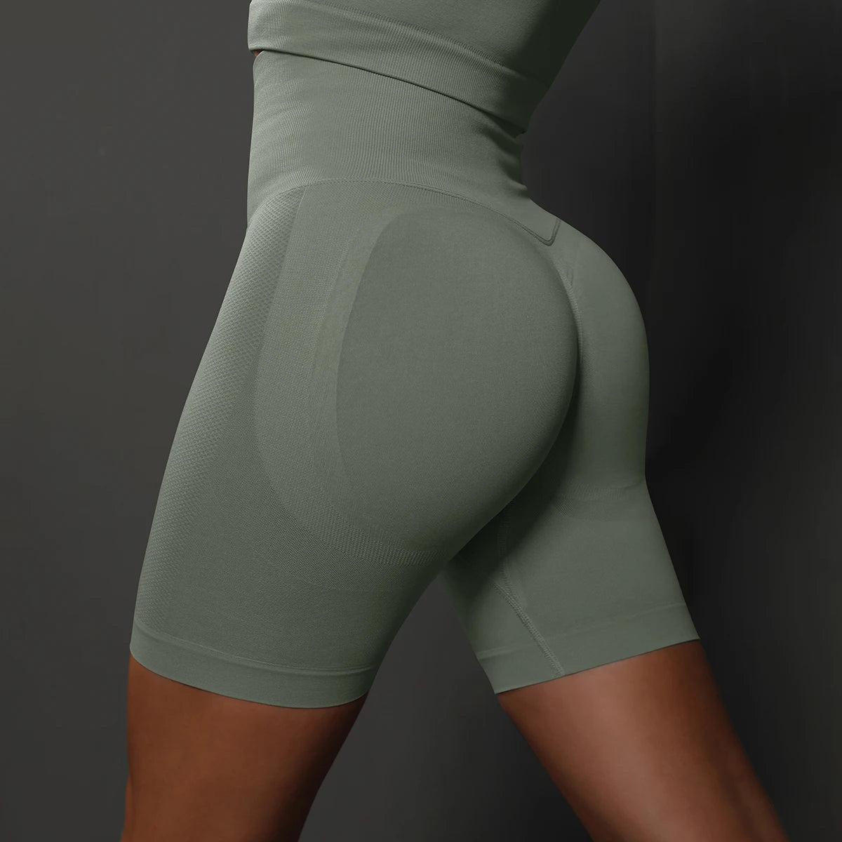 High Waist Seamless Yoga Shorts