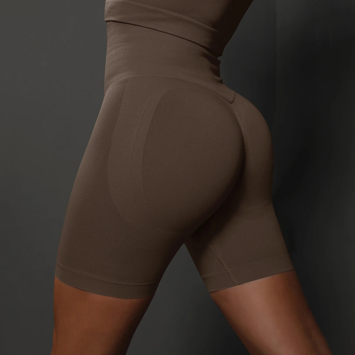 High Waist Seamless Yoga Shorts