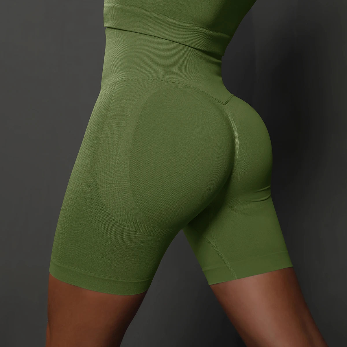 High Waist Seamless Yoga Shorts