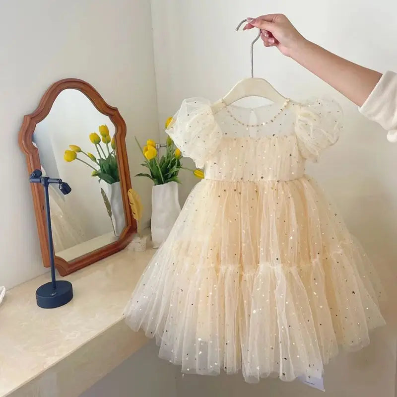 Elegant Girls' Summer Princess Party Dress