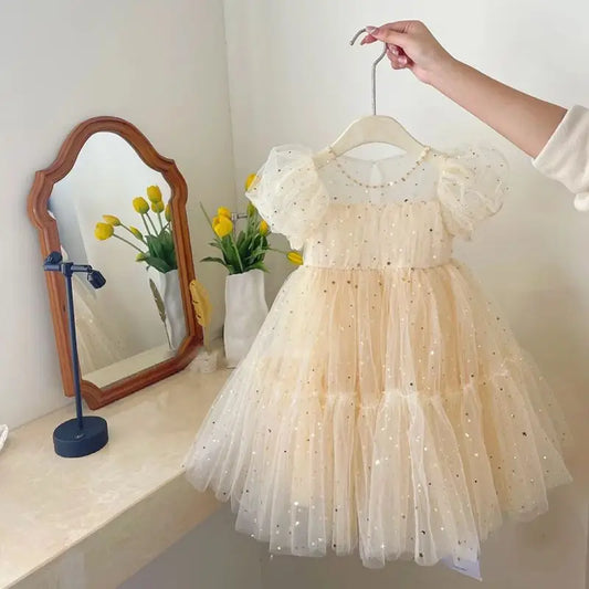 Elegant Girls' Summer Princess Party Dress