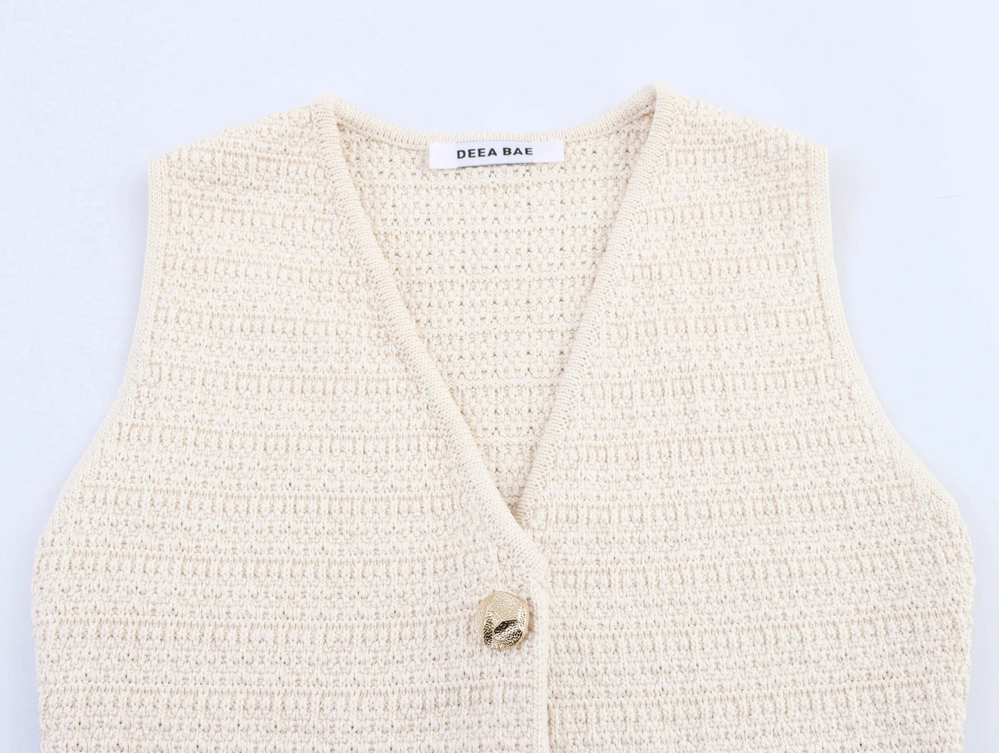 Chic Knitted Vest & Mini Skirt Set - Summer Style
