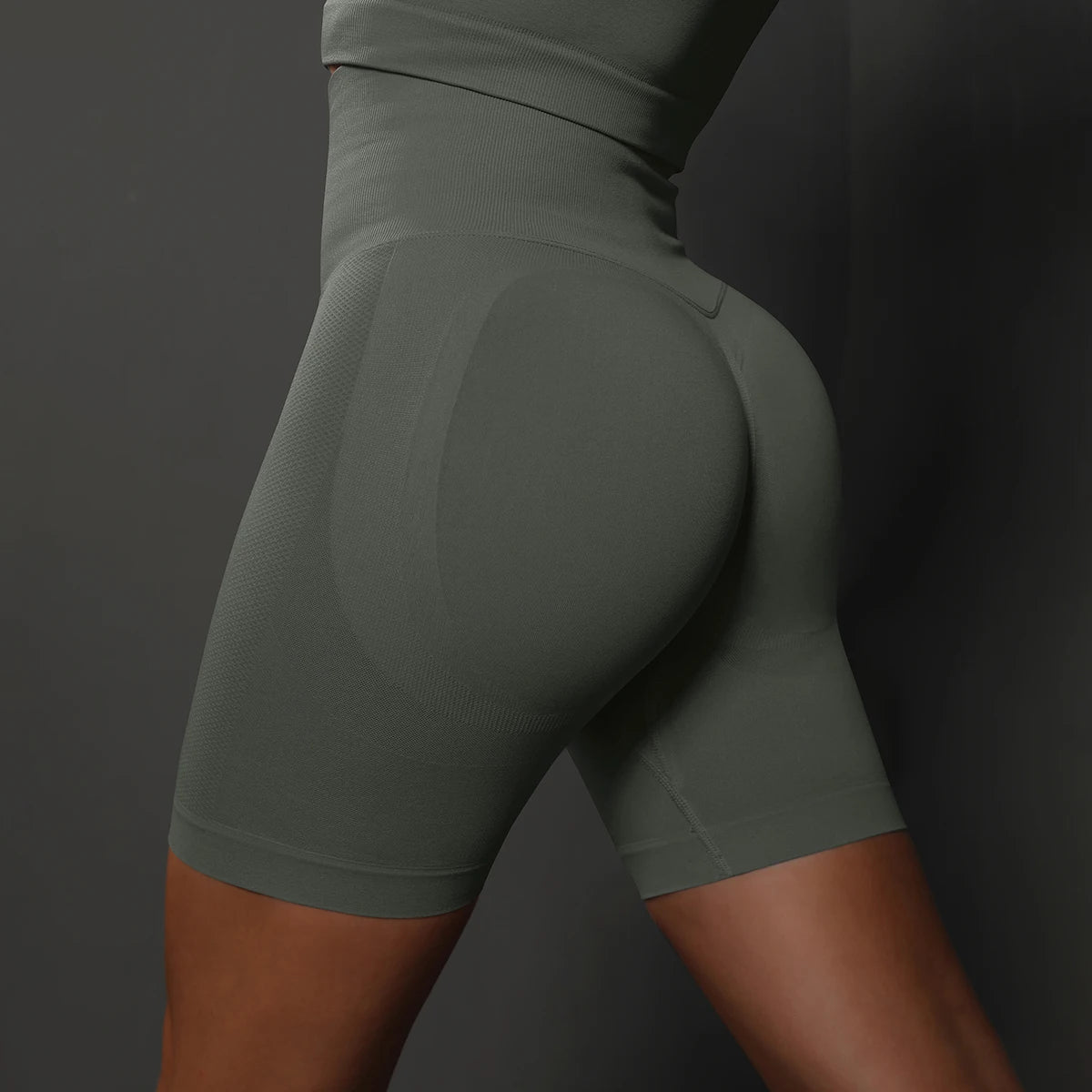 High Waist Seamless Yoga Shorts