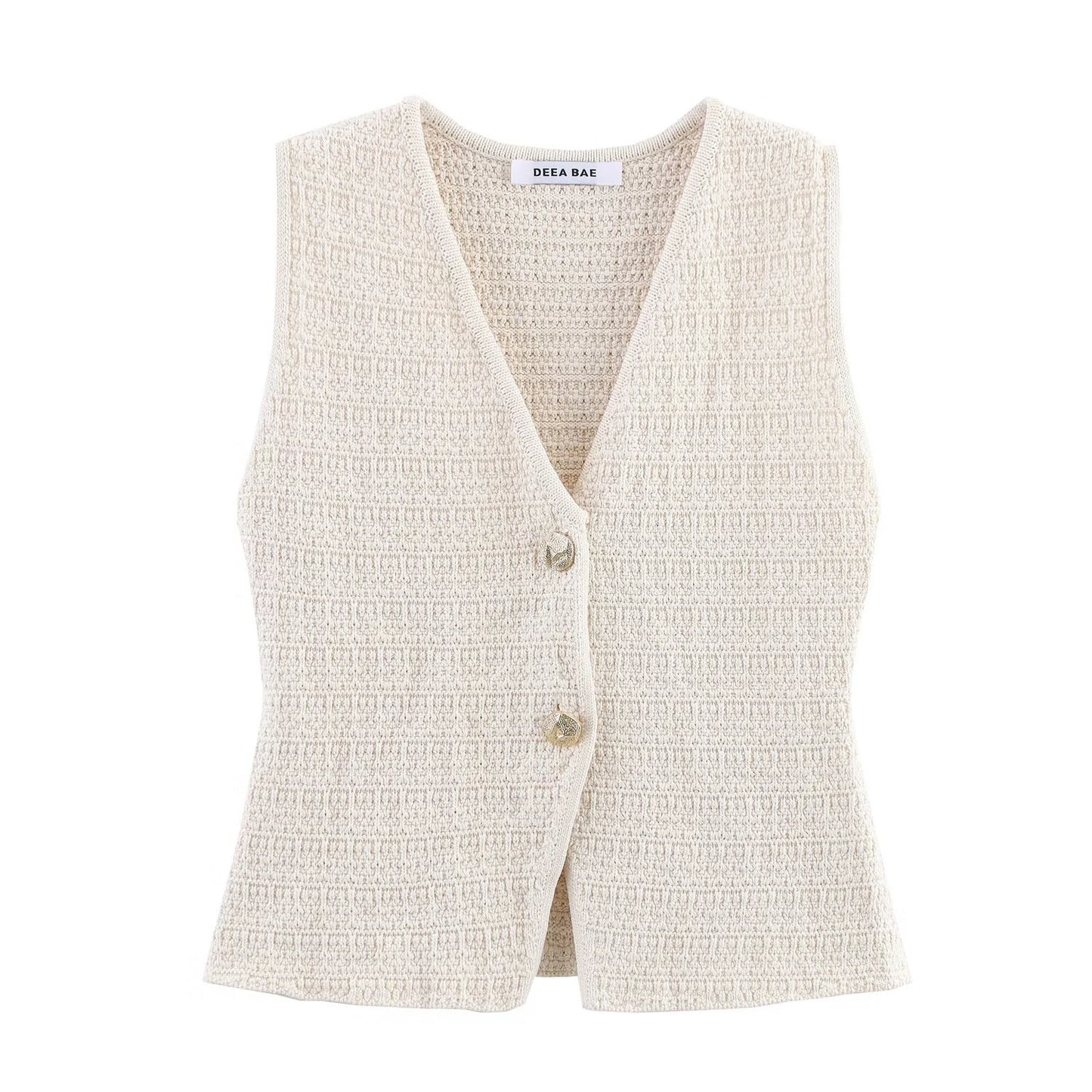 Chic Knitted Vest & Mini Skirt Set - Summer Style