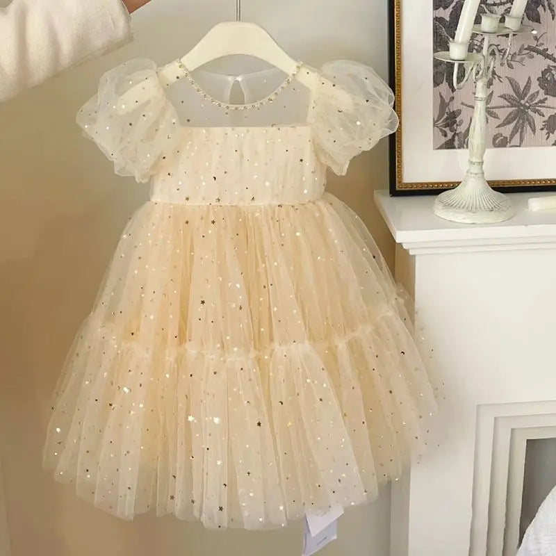 Elegant Girls' Summer Princess Party Dress