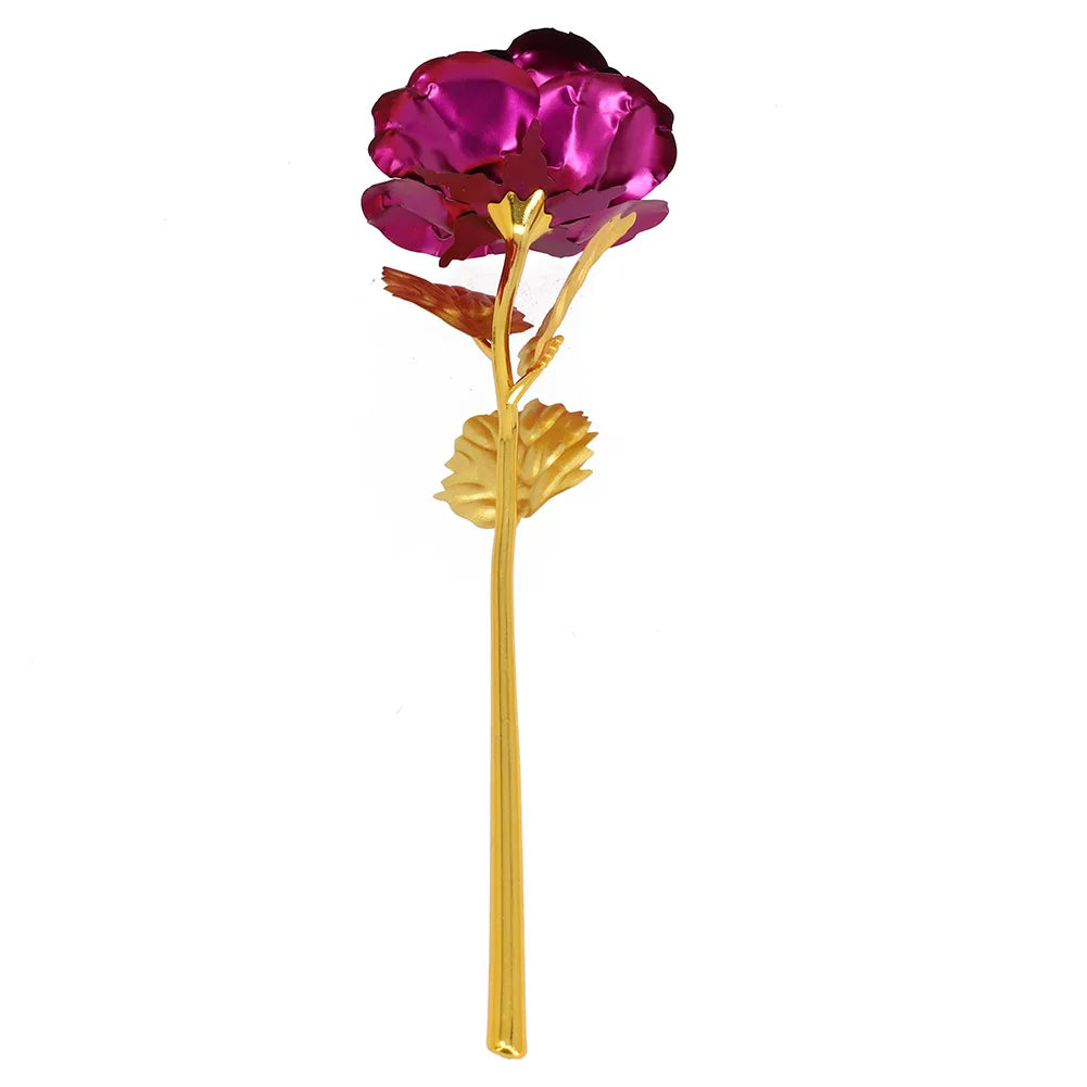 24K Gold Plated Eternal Rose - Perfect Gift
