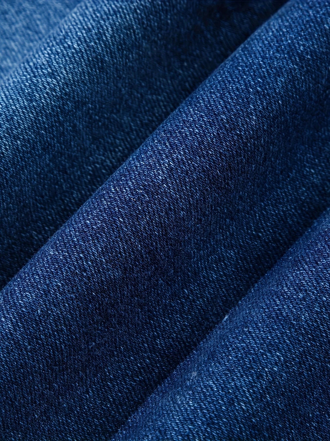 Boys' Street Style Cargo Jeans - Solid Blue
