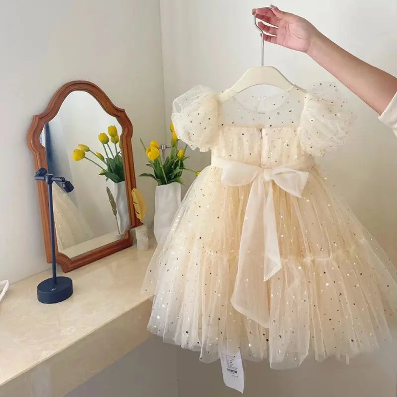 Elegant Girls' Summer Princess Party Dress