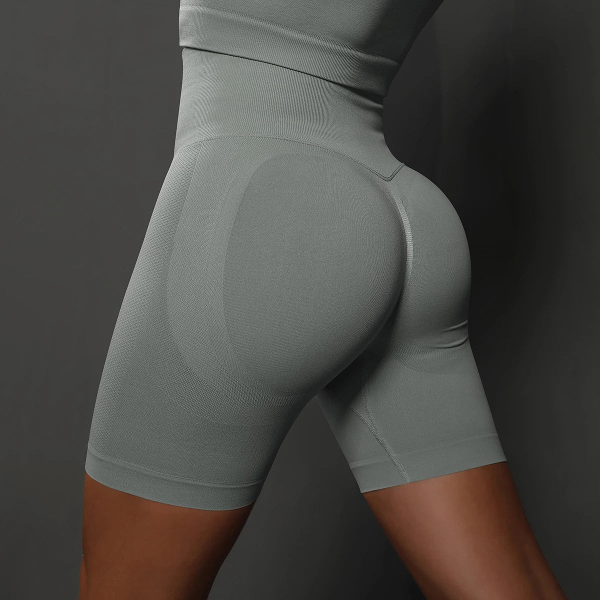 High Waist Seamless Yoga Shorts