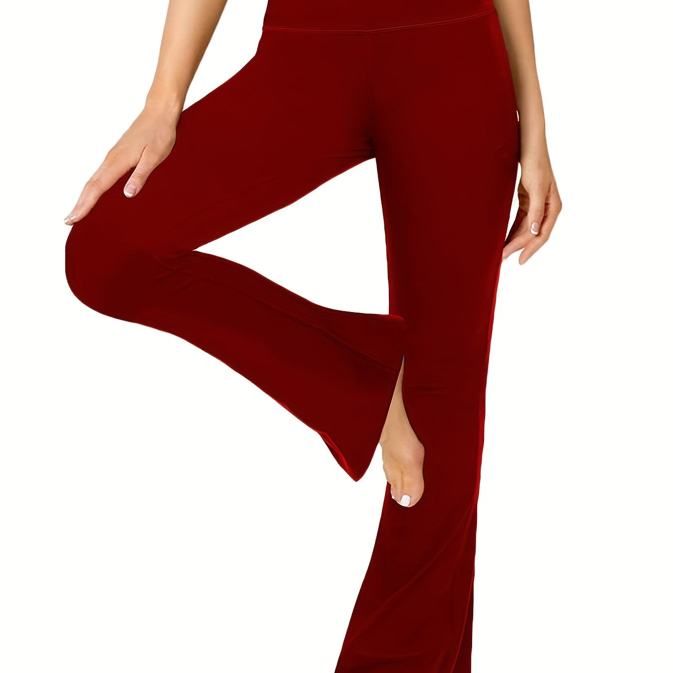 High Waist Flared Yoga Leggings