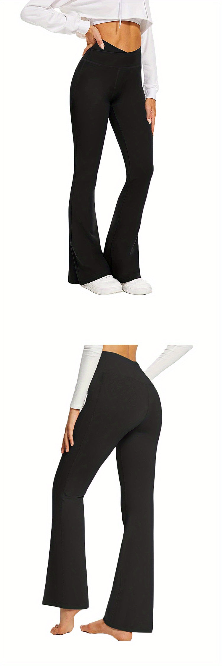 High Waist Flared Yoga Leggings